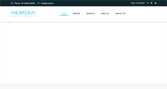 Desktop Screenshot of nordia.in